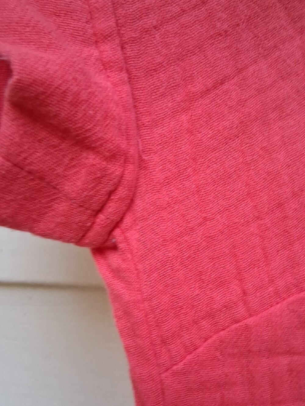 Eileen Fisher Coral Midi V-Neck Short Sleeve Dress 100% Organic Cotton - Picture 7 of 16